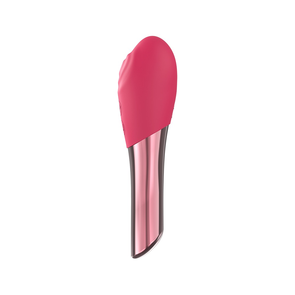 Секс игрушки - Двухсторонняя вибропуля Chisa Lust Ripple Ardor с пульсирующей головкой, розовый 3