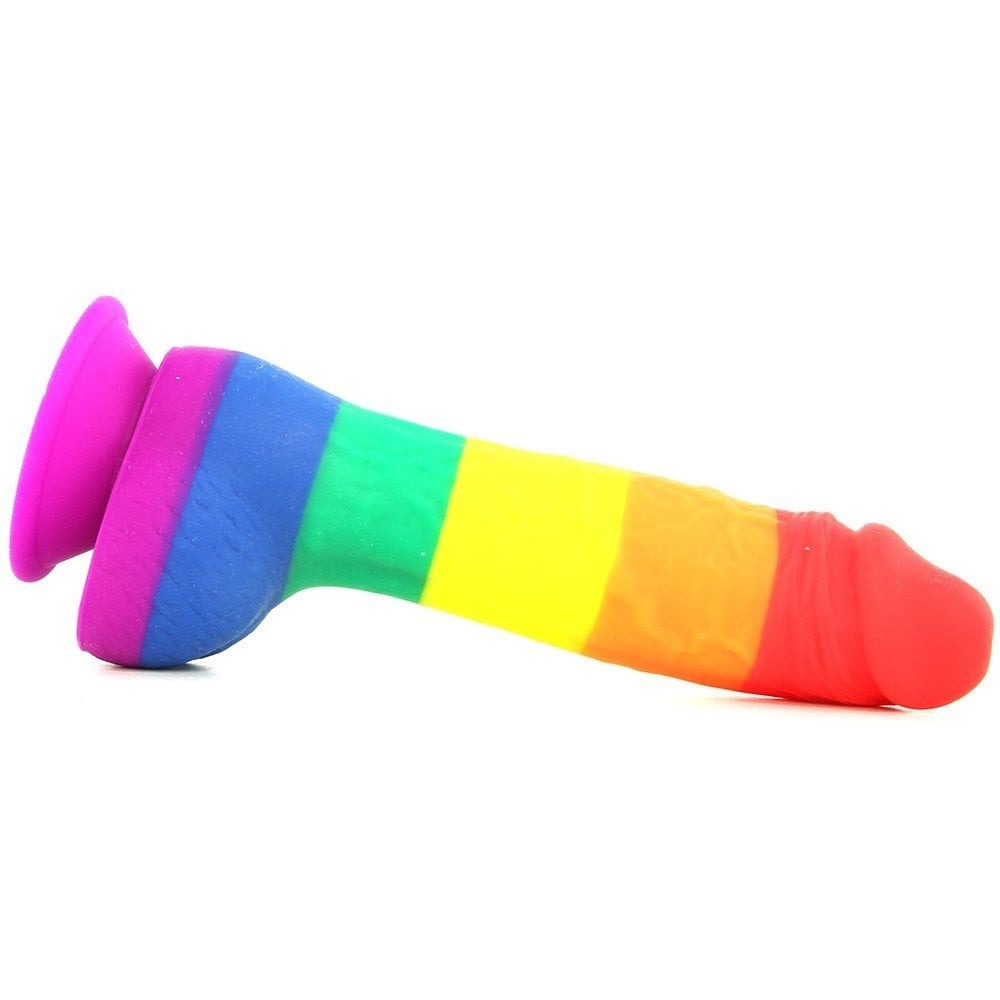 Секс игрушки - Фаллоимитатор Радуга NS Novelties Colours Pride Edition на присоске 3