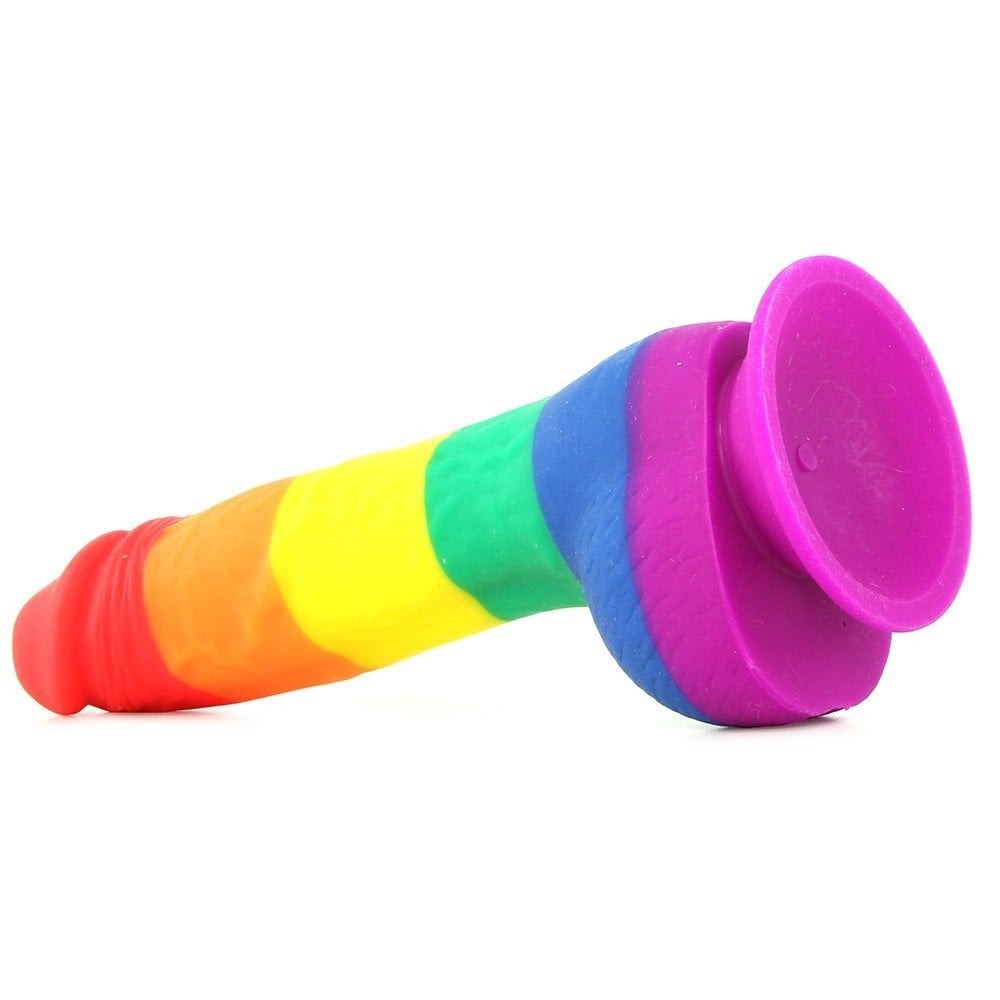 Секс игрушки - Фаллоимитатор Радуга NS Novelties Colours Pride Edition на присоске 4