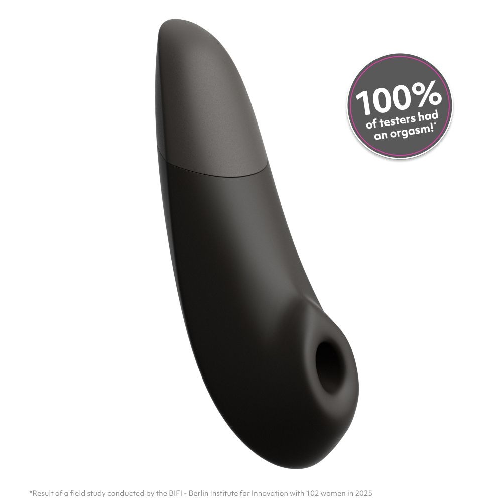 Секс игрушки - Клиторальный вакуумный стимулятор 2 в 1 Womanizer Enhance с вибрацией, черный 1