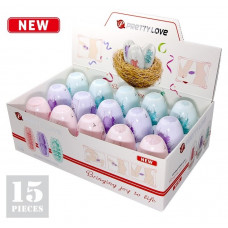 Набор из 15 шт мастурбаторов Pretty Love - Double Sided EGG, BI-014832H