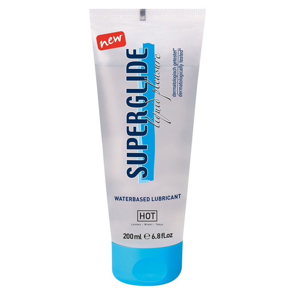  - Лубрикант на водной основе SUPERGLIDE Liquid Pleasure, 200 мл