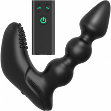 Массажер простаты с вибрацией Nexus Bendz, силикон, черный, 14 х 3 см