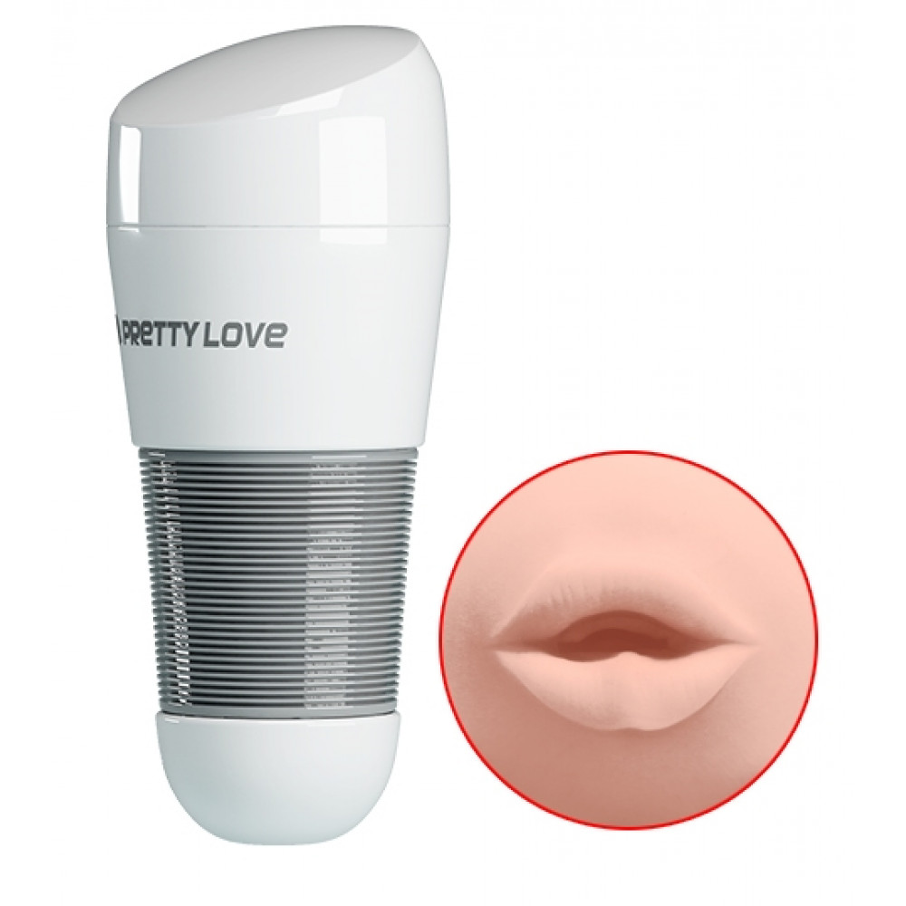 Мастурбаторы вагины - Мастурбатор ротик PRETTY LOVE - Kitty, BM-00900T49NN-2 6