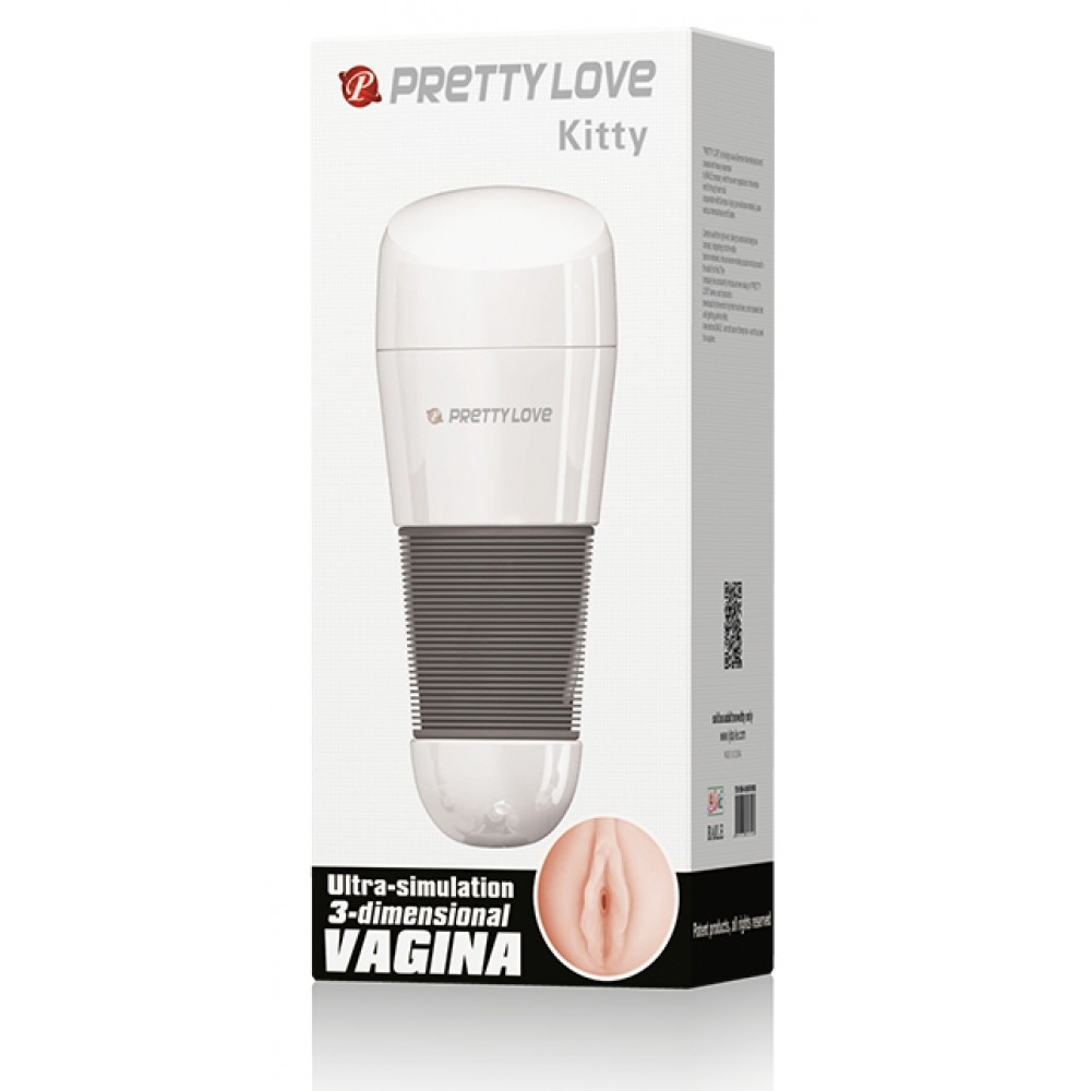 Мастурбаторы вагины - Мастурбатор ротик PRETTY LOVE - Kitty, BM-00900T49NN-2 1