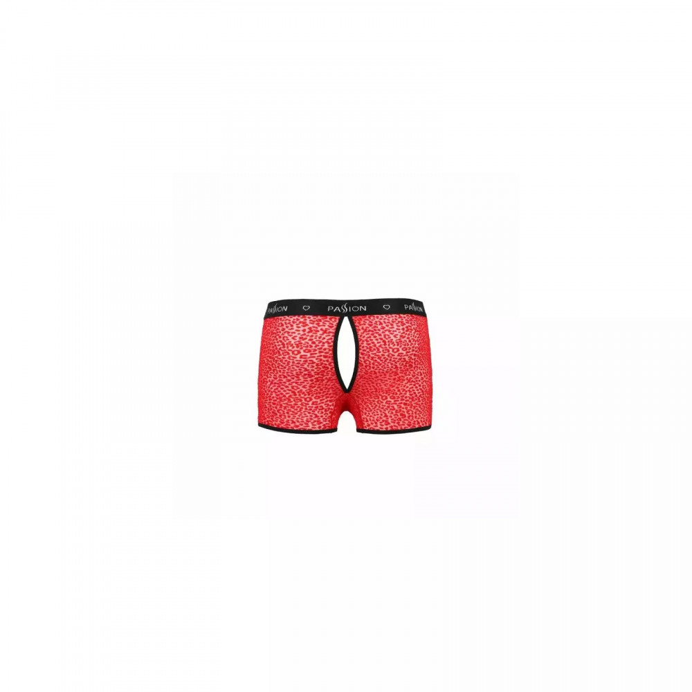 Эротическое белье - Мужские красные боксерки с рисунком 046 SHORT PARKER red L/XL - Passion 2