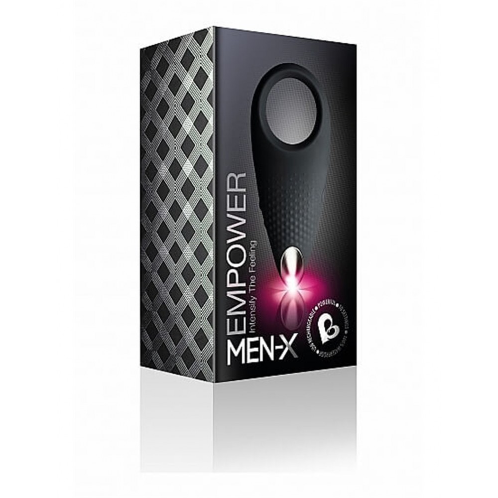Секс игрушки - Эрекционное кольцо ROCKS-OFF - EMPOWER COUPLES STIMULATOR Black 1