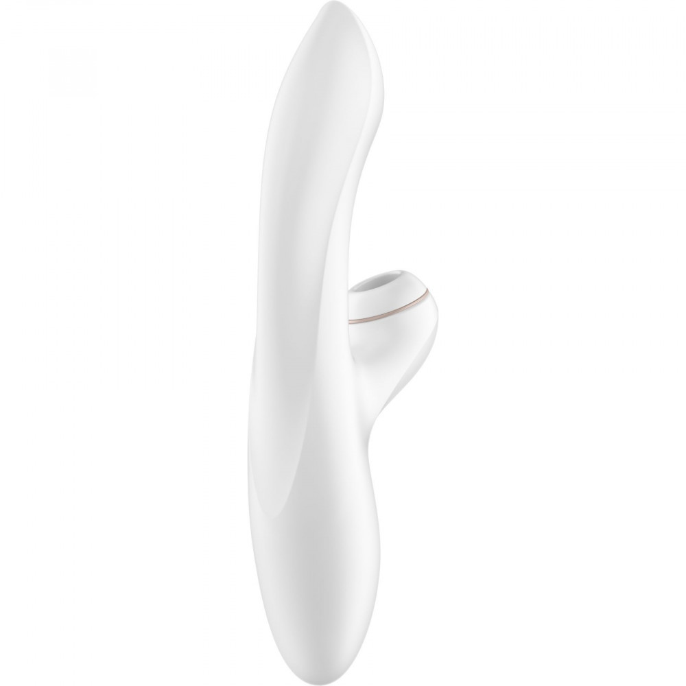 Вибраторы вакуумные - Вакуумный вибратор-кролик Satisfyer Pro Plus G-Spot Rabbit, первый кролик с вакуумом и вибрацией 2