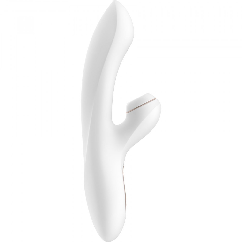 Вибраторы вакуумные - Вакуумный вибратор-кролик Satisfyer Pro Plus G-Spot Rabbit, первый кролик с вакуумом и вибрацией 4