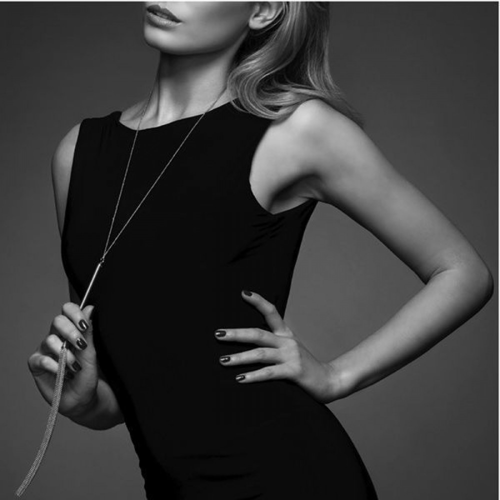 Интимные украшения - Цепочка-плеть на шею Bijoux Indiscrets MAGNIFIQUE Necklace Whip - Gold, украшение для тела 4