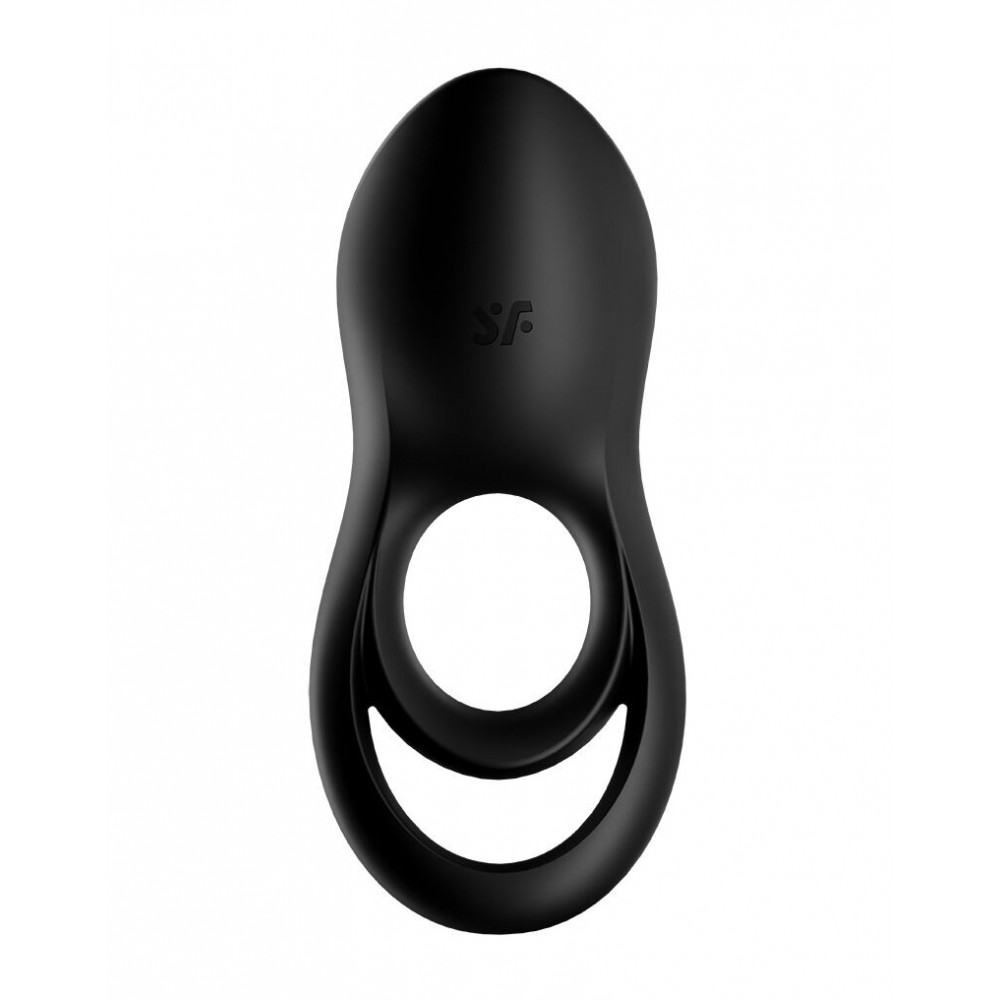 Эрекционные кольца с вибрацией - Эрекционное кольцо с вибрацией Satisfyer Legendary Duo для члена и мошонки 5