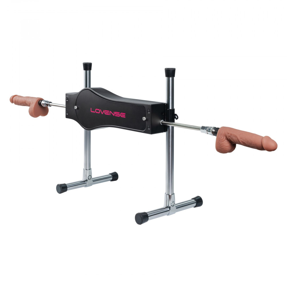 Смарт игрушки - Смарт секс-машина Lovense Sex Machine, два штока и фаллоимитатора, можно для вебкама 8