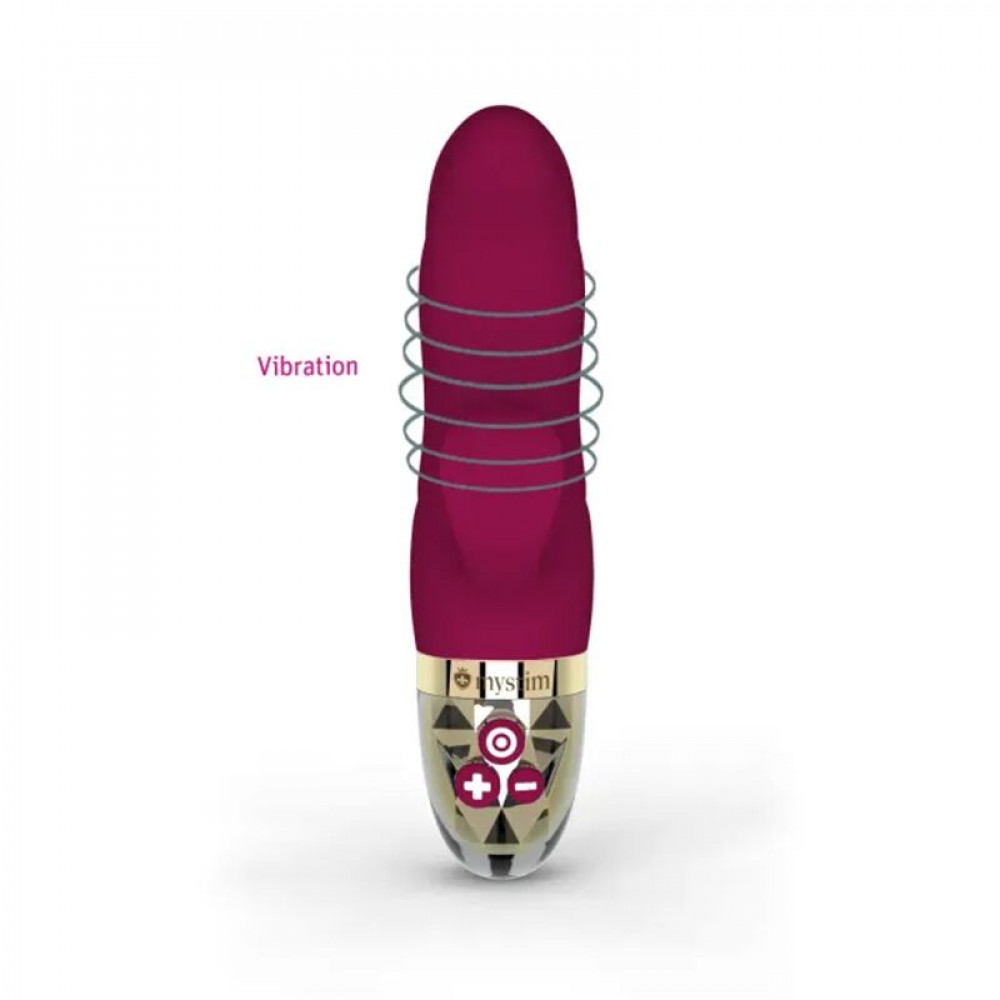 Вибратор-кролик - Вибратор-кролик Mystim Hop Hop Bob Fuchsia, мощный мотор, 8 режимов 5