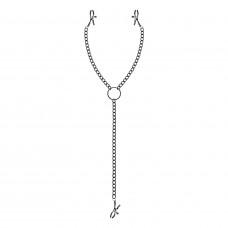 Зажимы для сосков и клитора Bedroom Fantasies Nipple & Clit Clamps - Black