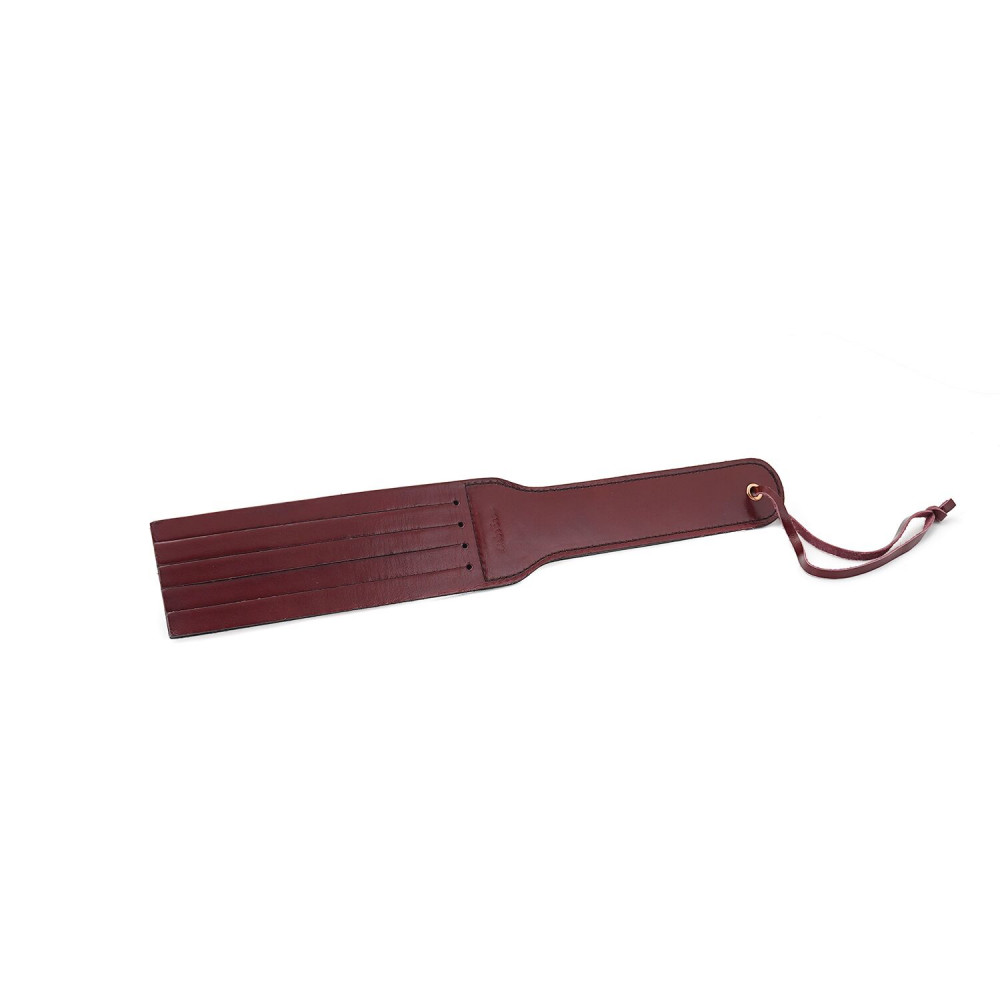 Плети, стеки, флоггеры, тиклеры - Паддл Liebe Seele Wine Red Spanking Paddle 4