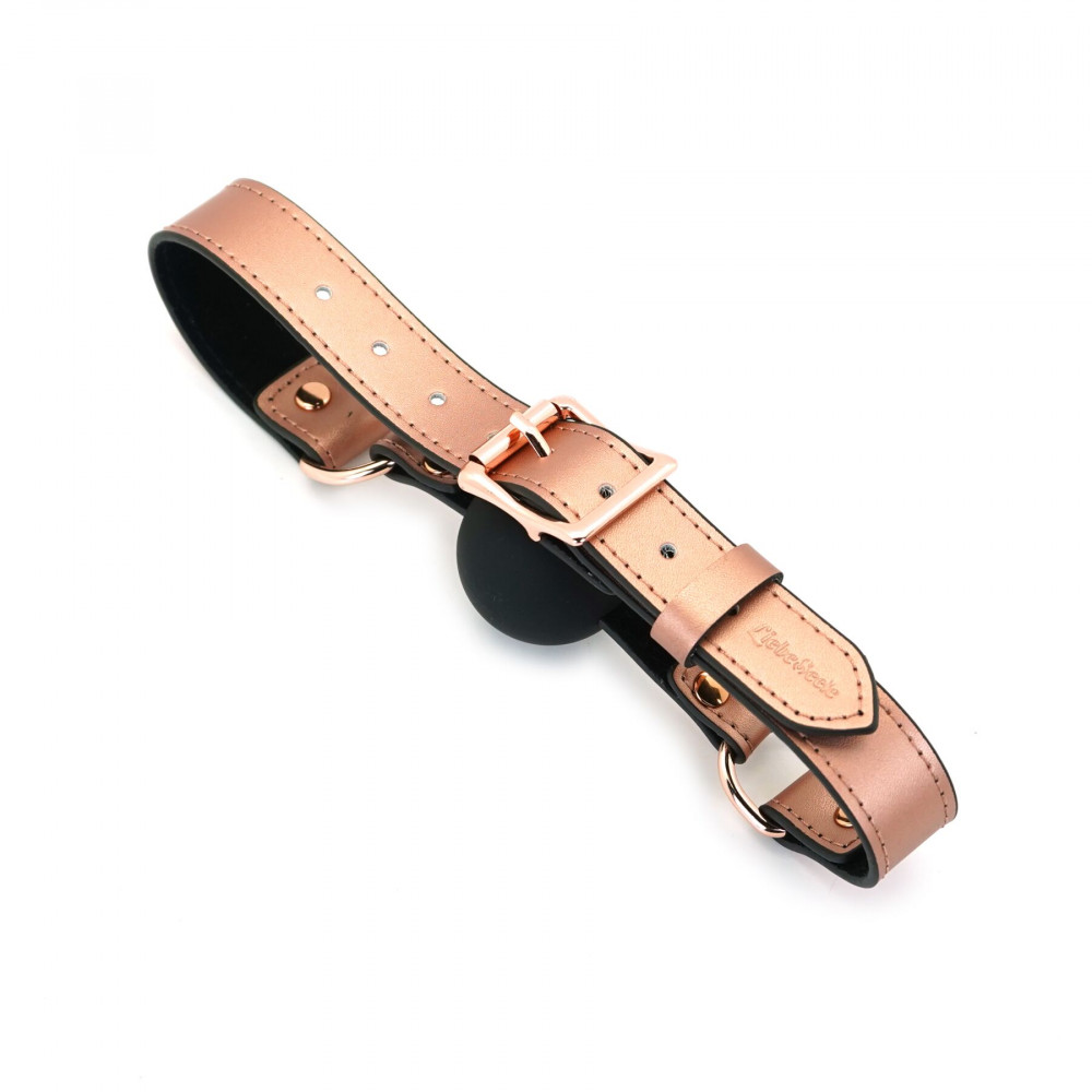 Кляп - Кляп Liebe Seele Rose Gold Memory Ball Gag 7
