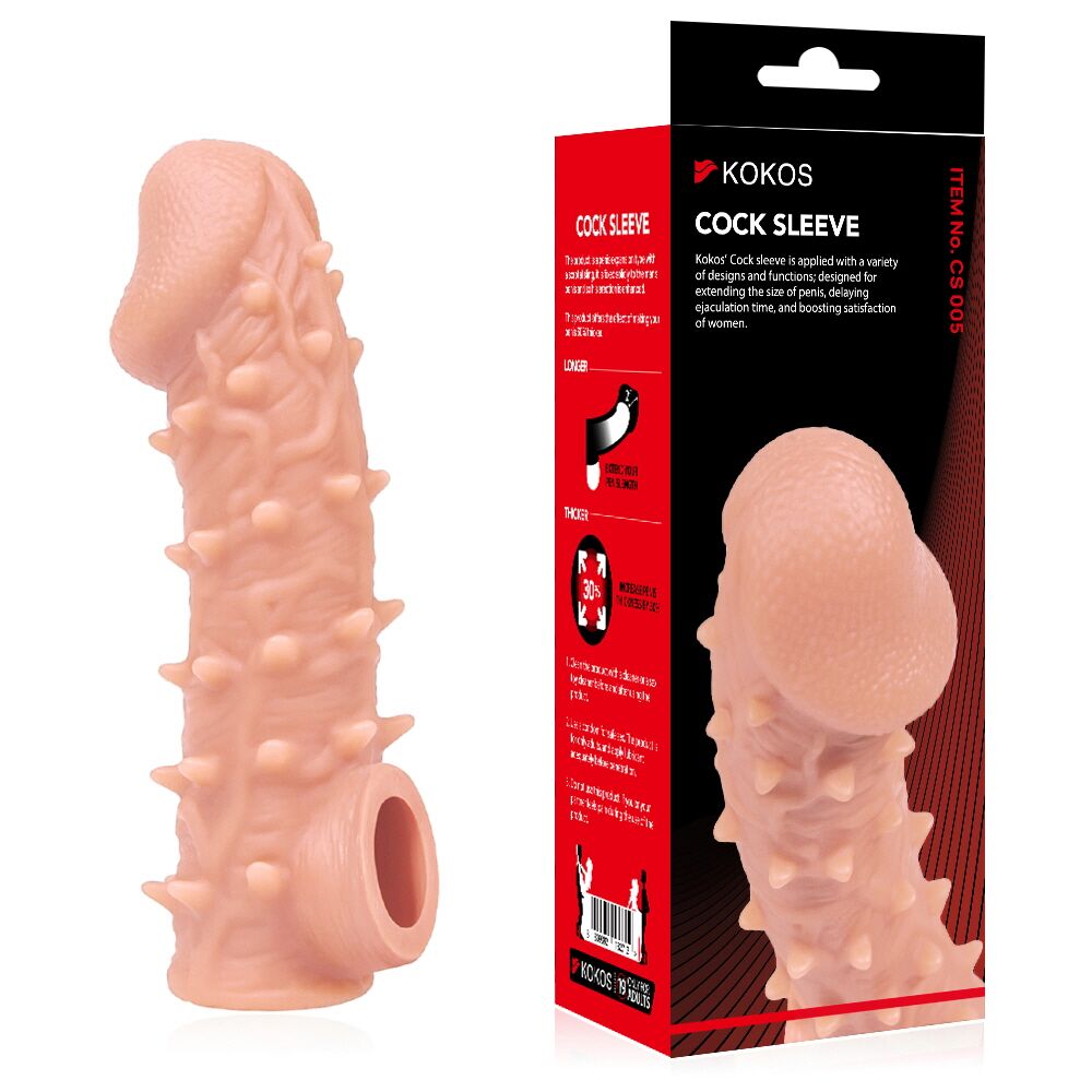 Насадки на член - Насадка на член Kokos Cock Sleeve CS 005 M