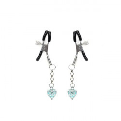 Зажимы для сосков Liebe Seele Glow-in-dark Nipple Clamps Light Blue