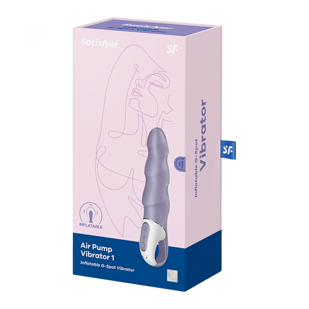 Вибратор-кролик - Вибратор Satisfyer Air Pump Vibrator 1 5