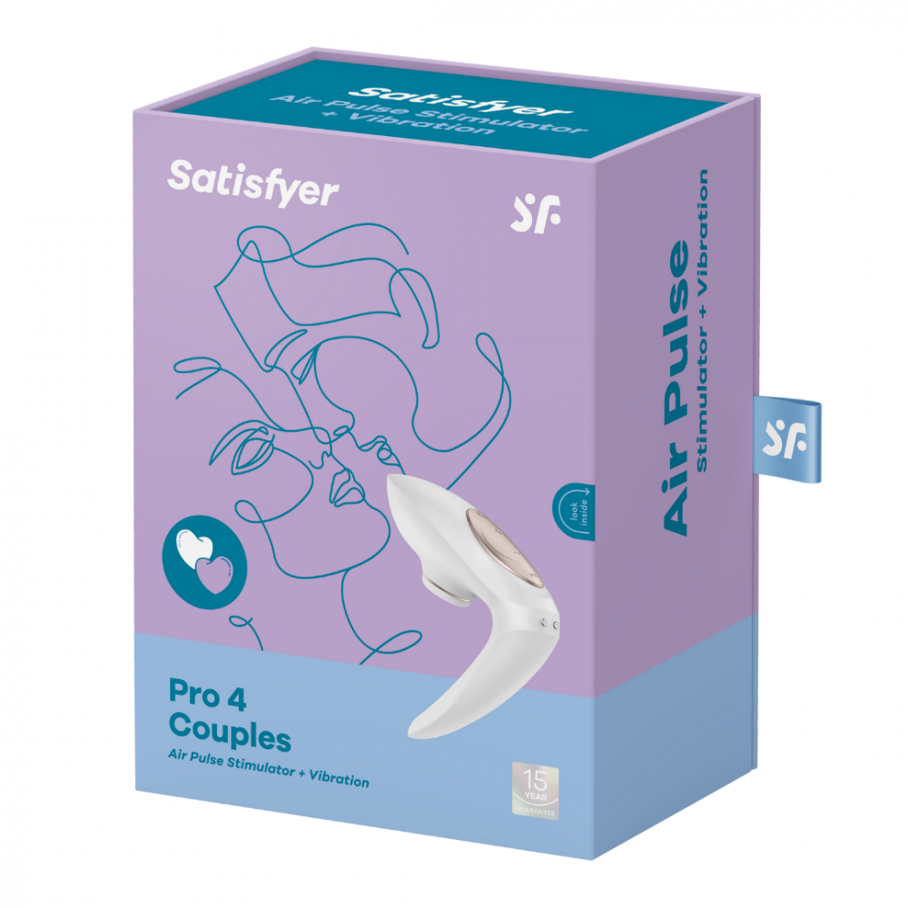 Вибратор - Вибратор для пары Pro 4 Couples Satisfyer (Германия) 1