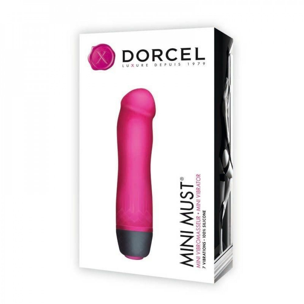 Секс игрушки - Вибратор Dorcel Mini Must Magenta (мятая упаковка!!!) 2