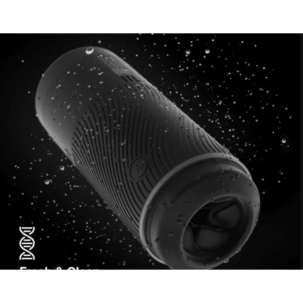 Мастурбатор - Мастурбатор премиум-класса с контролем всасывания Arcwave Pow Stroker Black 3