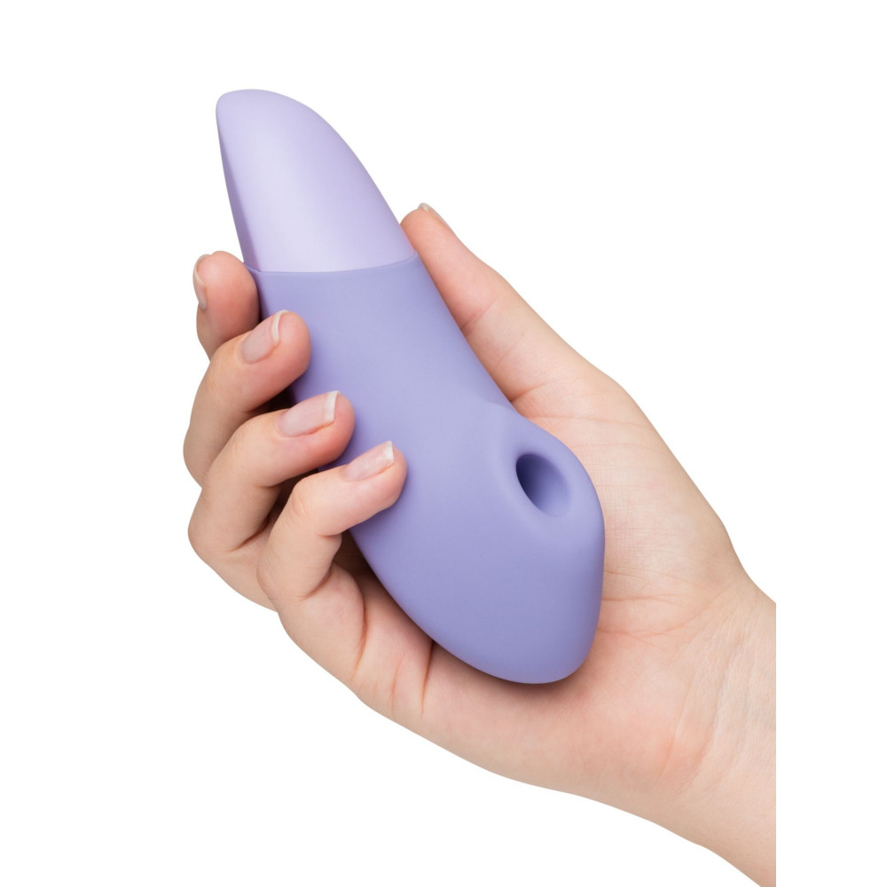 Секс игрушки - Клиторальный вакуумный стимулятор 2 в 1 Womanizer Enhance с вибрацией, сиреневый 4
