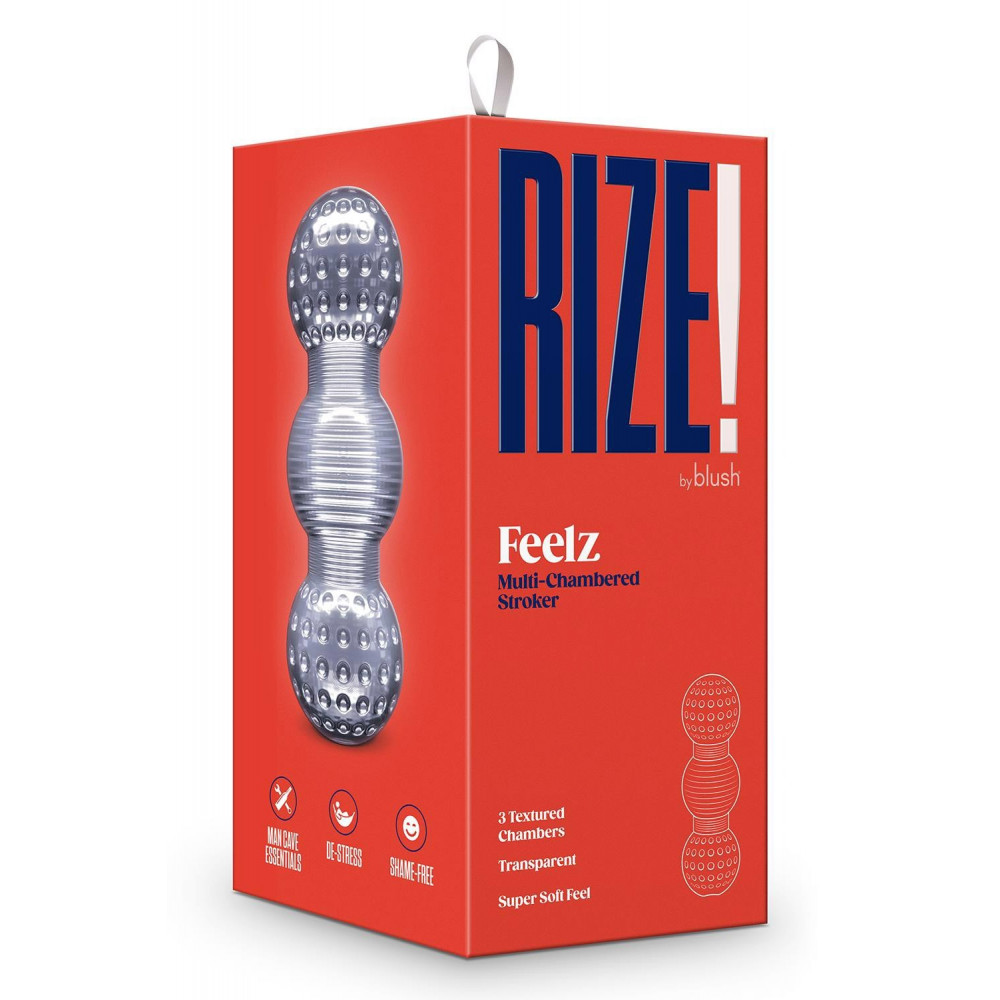 Секс игрушки - Мастурбатор RIZE FEELZ Прозрачный 1