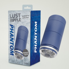 Мастурбатор в колбе Chisa Lust Ripple Phantom, синий