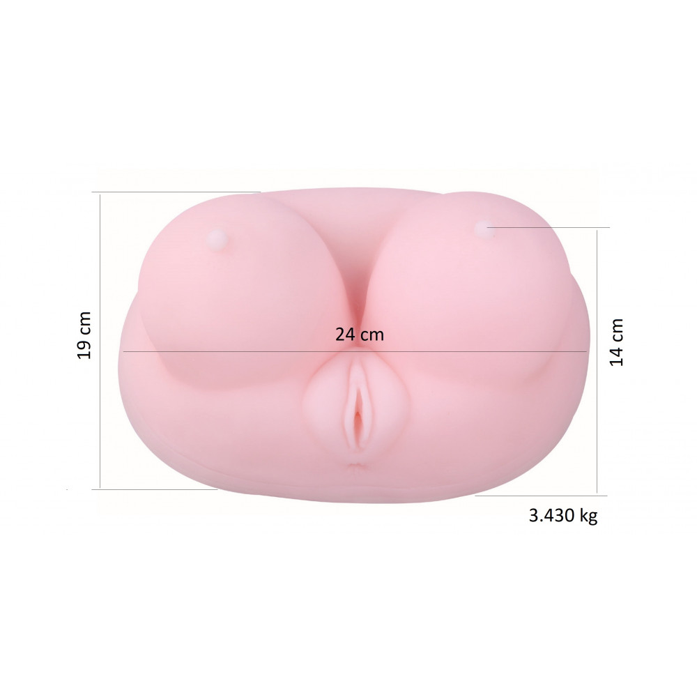 Мастурбаторы вагины - Мастурбатор вагина и анус Pussy & Ass 02, BS2600178 1