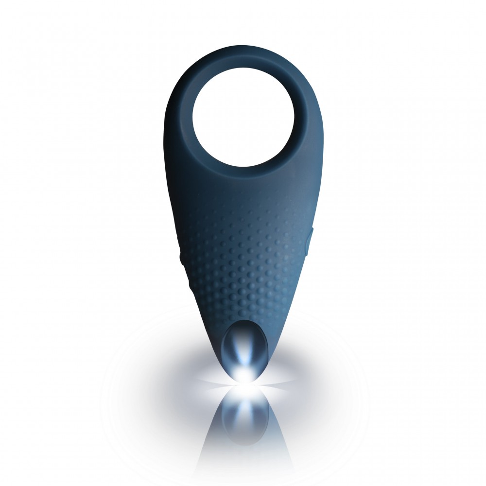 Эрекционные кольца с вибрацией - RO14372 Эрекционное кольцо ROCKS-OFF - EMPOWER COUPLES STIMULATOR BLUE