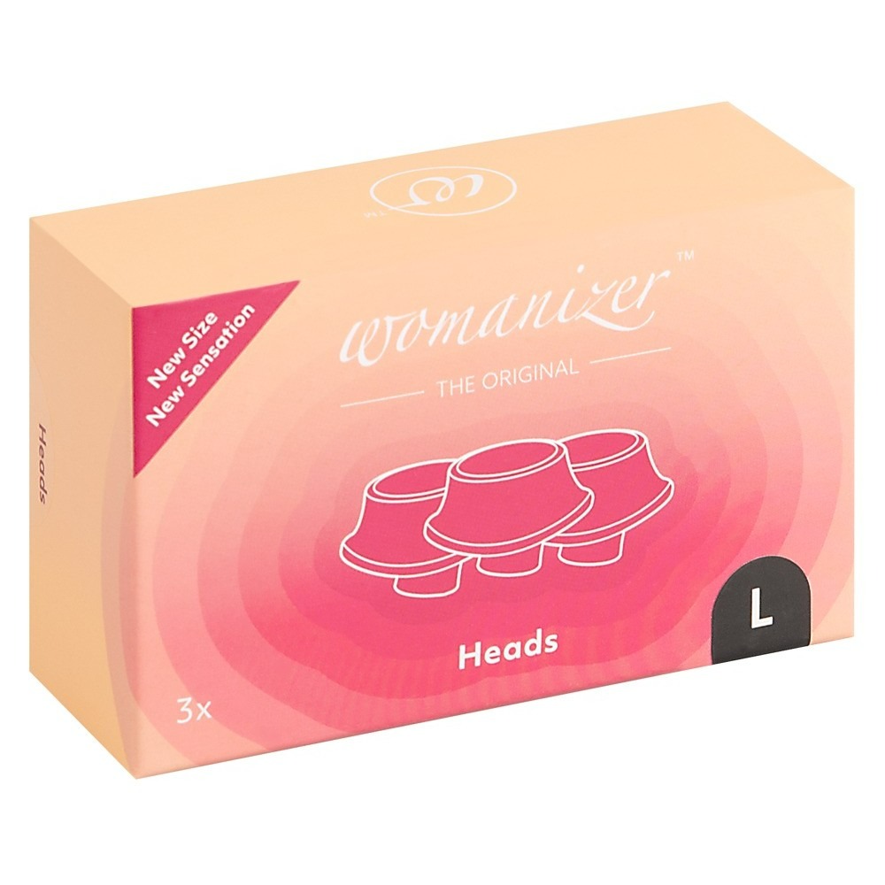 Вибраторы Womanizer - Сменные насадки для Premium, Classic Heads Black L, черный 1