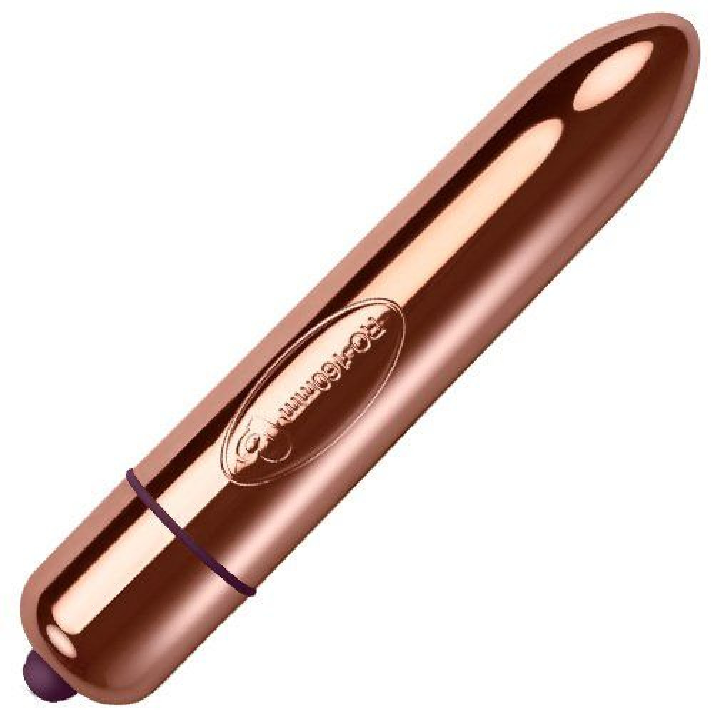 Вибропули  - Вибратор Rocks Off RO-160mm 10 Rose Gold