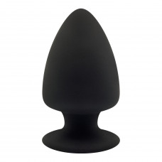 Анальная пробка SilexD (Model 1 size L), двухслойная, силикон+Silexpan, диаметр 7,5 см