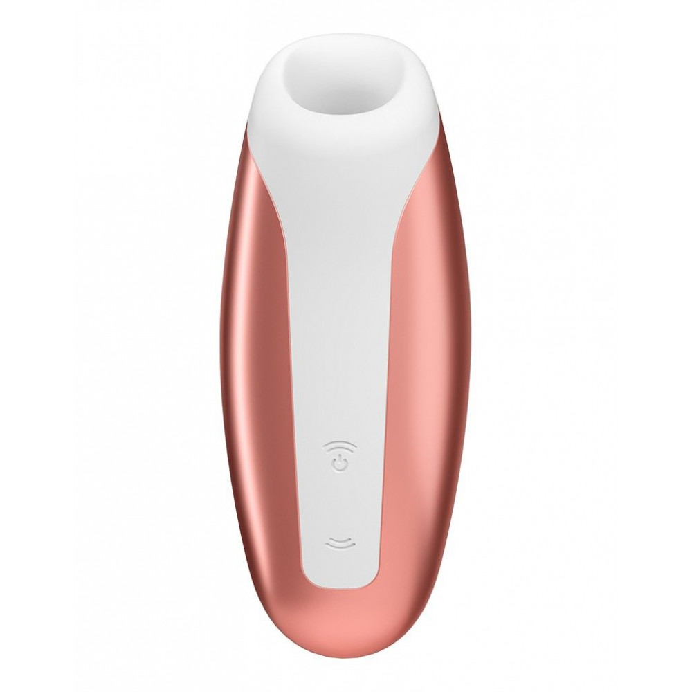 Вибраторы вакуумные - Миниатюрный вакуумный стимулятор Satisfyer Love Breeze Copper 3