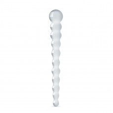 Стеклянный дилдо в виде бусин Gildo Glass Dildo No. 20