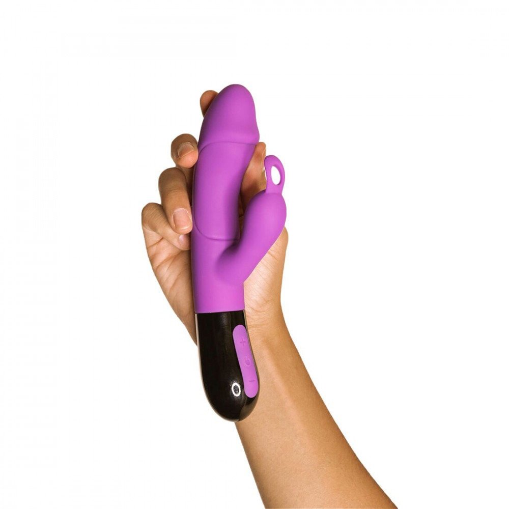 Вибратор-кролик - Вибратор-кролик Adrien Lastic Ares 2.0 с аккумулятором, с петелькой для пальца, перезаряжаемый 3