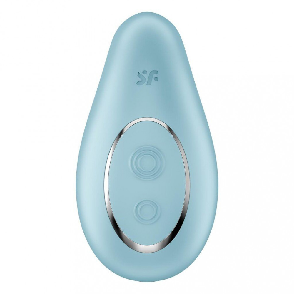 Клиторальный вибратор - Вибратор Satisfyer Dipping Delight Light Blue 5