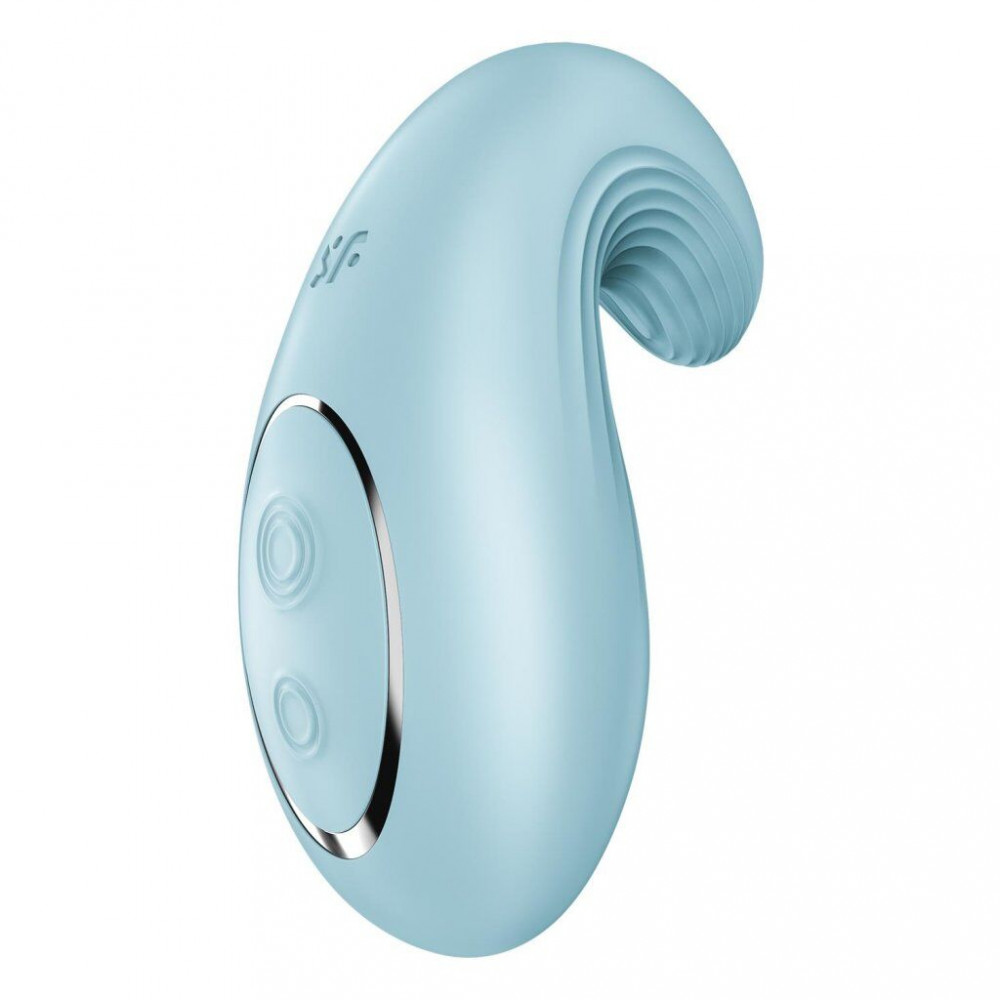 Клиторальный вибратор - Вибратор Satisfyer Dipping Delight Light Blue 2