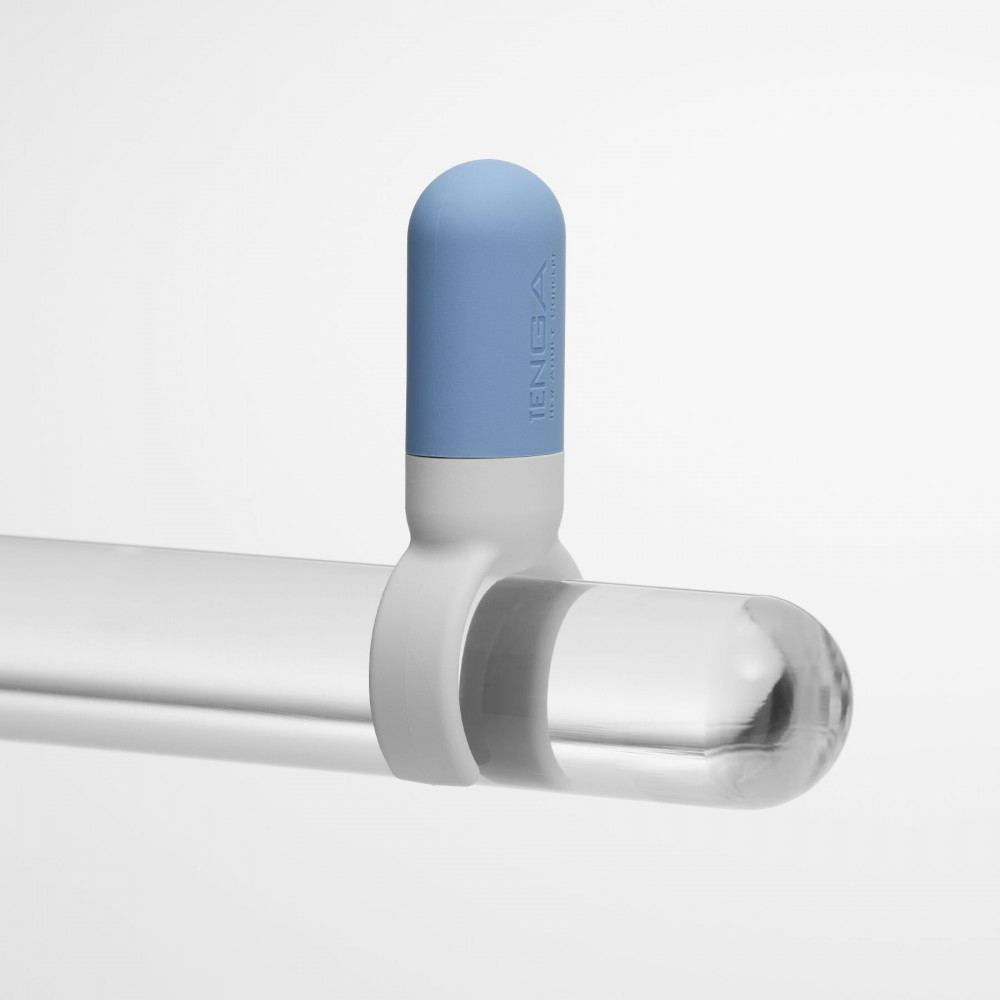 Клиторальный вибратор - Вибратор на палец Tenga SVR one BLUE 7