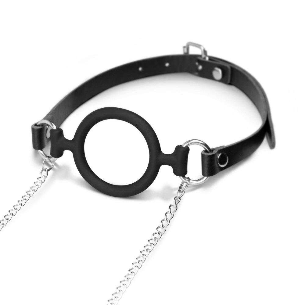 Интимные украшения - Зажимы для сосков с кляпом Bedroom Fantasies Nipple Clamps & Silicone Gag Ring 5