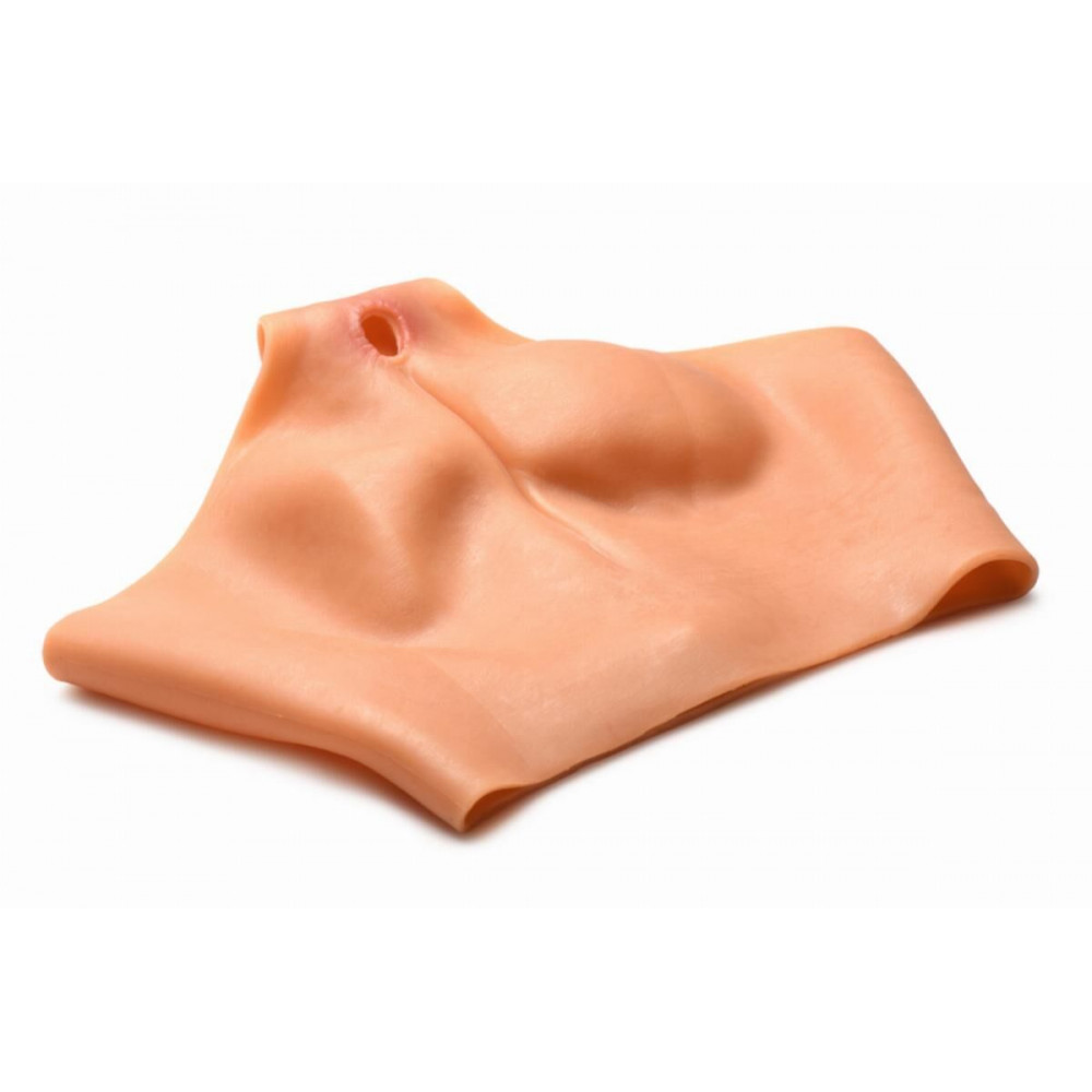  - Накладная вагина Master Series Silicone Vagina + Butt Panties - Small 2