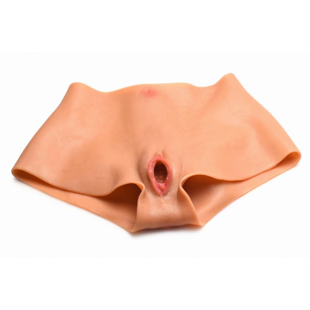  - Накладная вагина Master Series Silicone Vagina + Butt Panties - Small