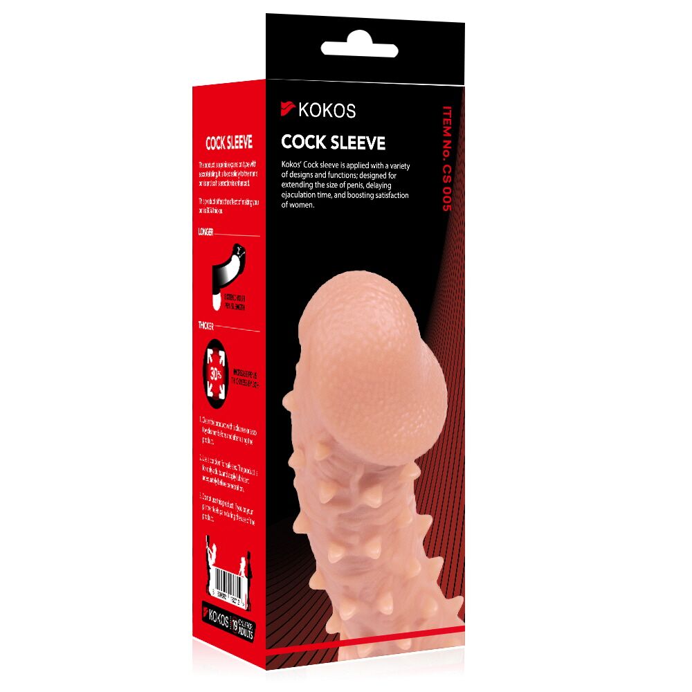 Насадки на член - Насадка на член Kokos Cock Sleeve CS 005 L 2