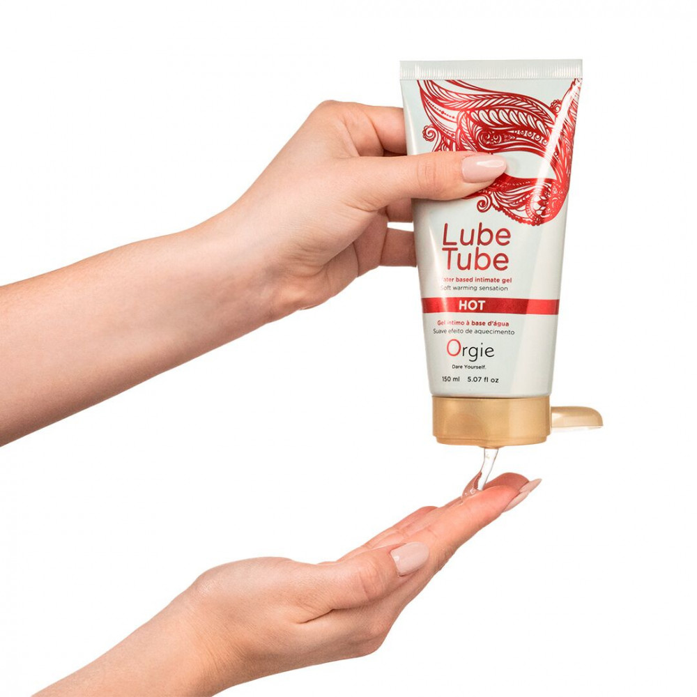 Смазка на водной основе - Лубрикант на водной основе Orgie - Lube Tube Hot (150 мл) 1