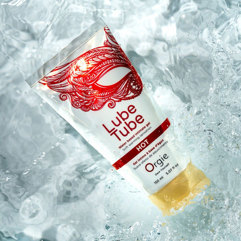 Смазка на водной основе - Лубрикант на водной основе Orgie - Lube Tube Hot (150 мл) 3