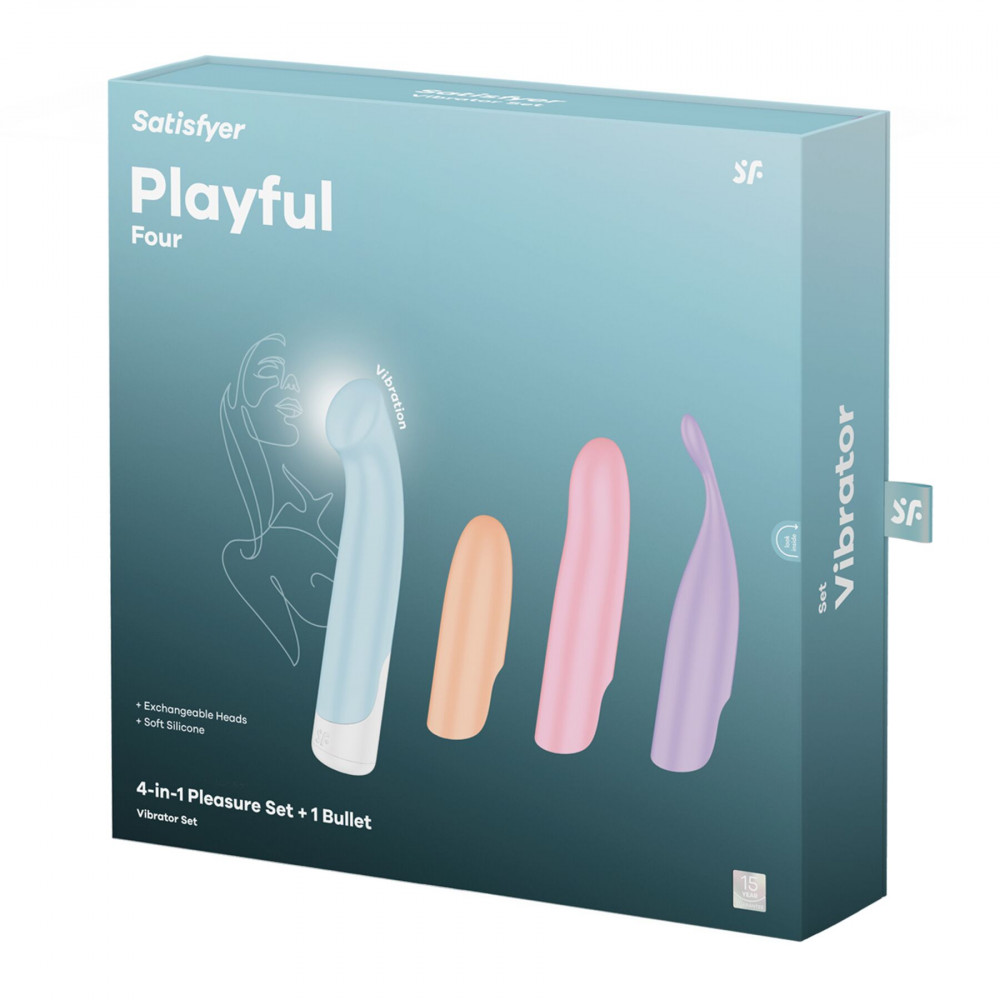 Наборы вибраторов - Набор Satisfyer Playful Four 8