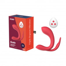 Вибратор Acein Тройная стимуляция Chisa