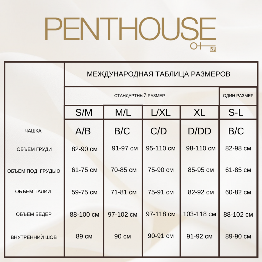 Бодистокинг - Бодистокинг c геометрическим узором HOT NIGHTFALL, Penthouse, черный, xl 3