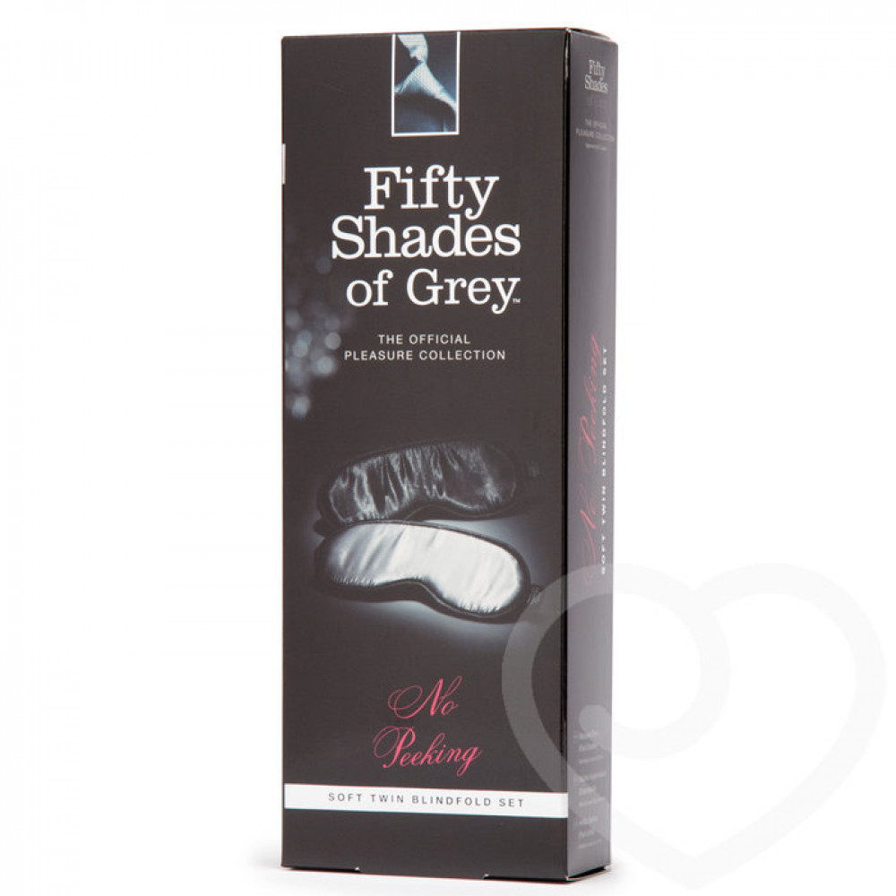 БДСМ игрушки - Повязки на глаза  НЕ ПОДГЛЯДЫВАЙ! набор из 2х повязок Fifty Shades of Grey (Великобритания) 1